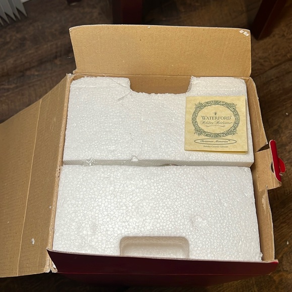 NIB Waterford Holiday Heirlooms Mr & Mrs Claus Candy Jar - Picture 13 of 16